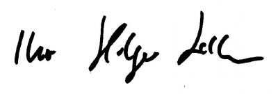 Unterschrift Holger Laschka
